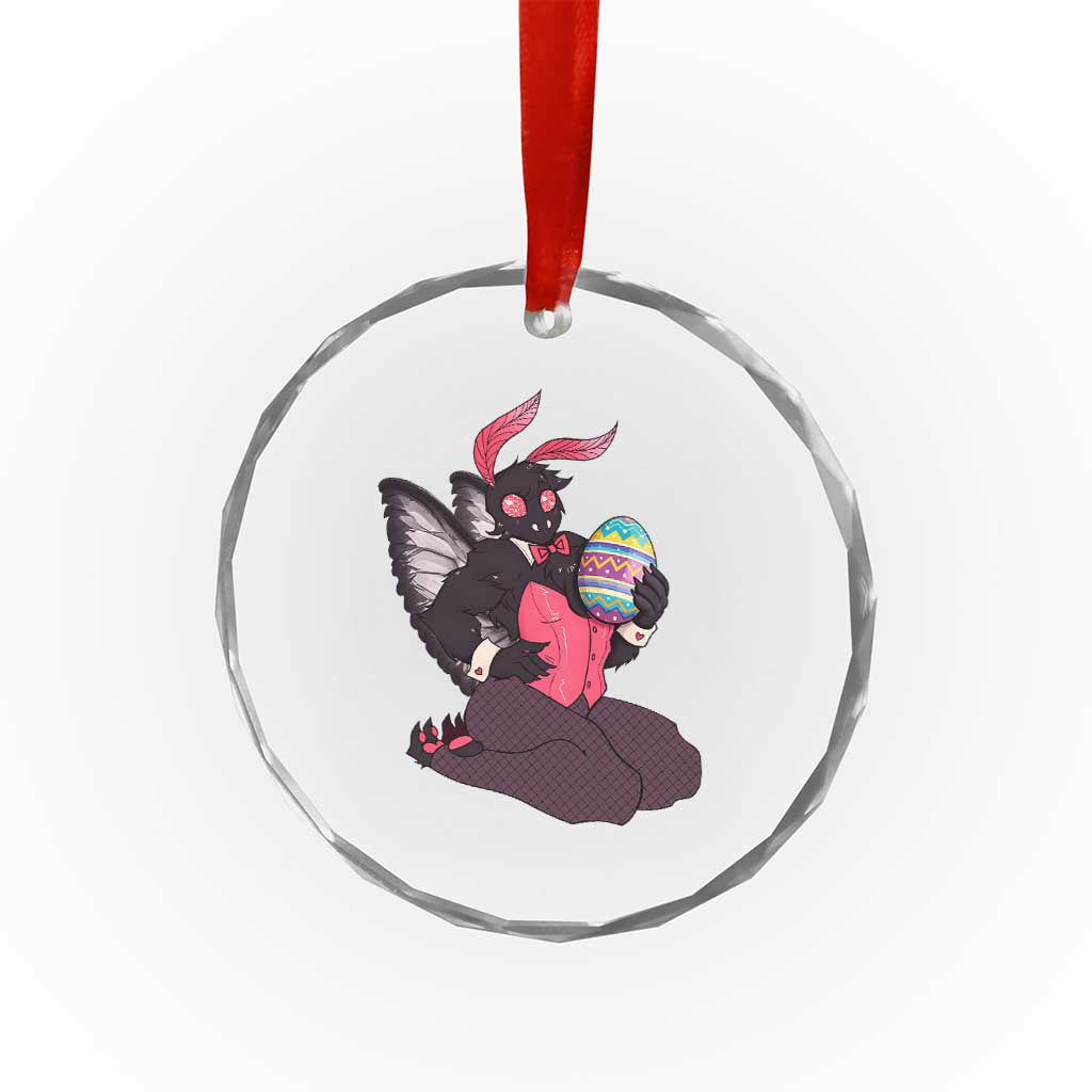 Sexy Easter Bunny Mothman Crystal Glass Ornament Cryptid Humor Gift TS12 Print Your Wear