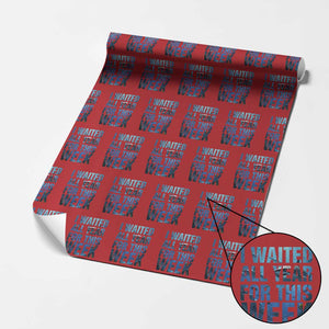 Shark Lover Week Gift Wrapping Paper Roll I Waited All Year For This Week