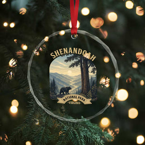 Shenandoah National Park Crystal Glass Ornament Vintage Virginia Nature Mountain Bear TS14 Print Your Wear