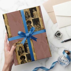Shirley Chisholm Catalyst For Change Quote Wrapping Paper Roll Womens History Month TS12 Mocha Print Your Wear