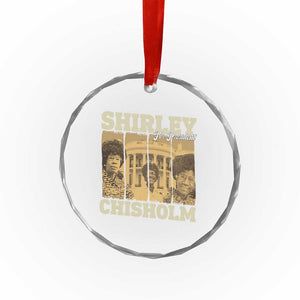 Shirley Chisholm For President Crystal Glass Ornament Historic Women Leader TS12 Print Your Wear
