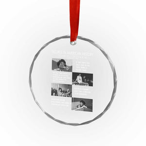 Shirley Chisholm Legacy Crystal Glass Ornament Civil Rights Woman Leader TS12 Print Your Wear