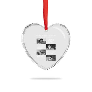 Shirley Chisholm Legacy Heart Crystal Glass Ornament Civil Rights Woman Leader TS12 Print Your Wear