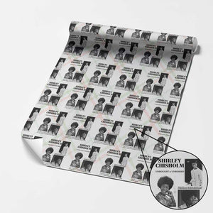 Shirley Chisholm Unbought And Unbossed Wrapping Paper Roll Vintage Feminist Poster TS12 Christmas Plaid Print Your Wear