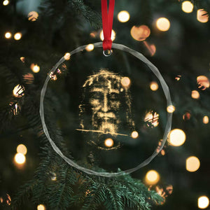 Shroud Of Turin Jesus Crystal Glass Ornament Jesus Christ Face Religious Catholic Christian Faith TS10 Print Your Wear