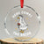 Silly Goose Bride Crystal Glass Ornament Funny Goose Lovers - Print Your Wear