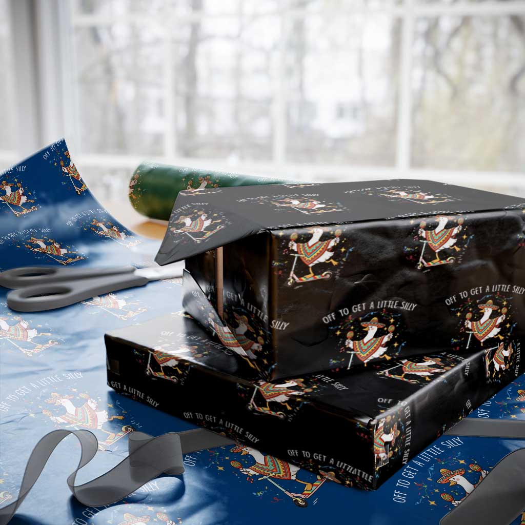 Silly Goose Cinco De Mayo Wrapping Paper Roll Off To Get A Little Silly TS14 Black Print Your Wear