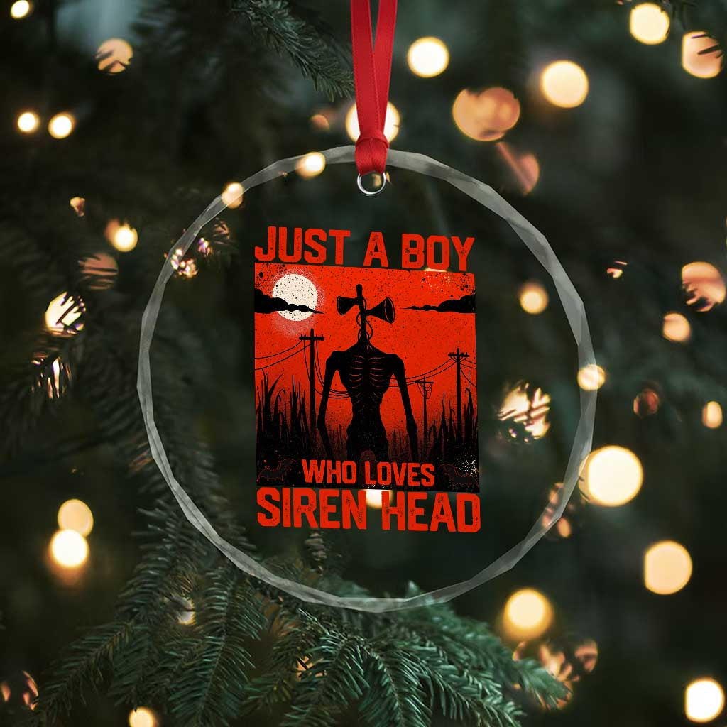 Siren Head Crystal Glass Ornament American Cryptid Lovers Boy TS10 Print Your Wear
