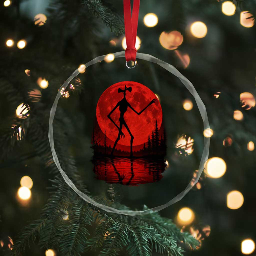 Siren Head Crystal Glass Ornament Supernatural American Cryptid Full Blood Moon Halloween TS10 Print Your Wear