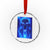 Six Seven Energy Overload Graphic Crystal Glass Ornament 67 Mason Kid Analog Horror Meme TS02 Transparent Glass 3'' Circle Print Your Wear
