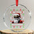 Skibidi Rizzmas Xmas Crystal Glass Ornament Rizz Santa Claus Funny Christmas Gen Alpha - Print Your Wear