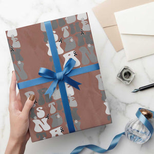 Skin Cancer Warrior Wrapping Paper Roll Pale Is The New Tan TS12 Mocha Print Your Wear