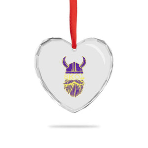 Skol Nordic Scandinavian Warrior Helmet Heart Crystal Glass Ornament Retro Football Sports Fan MFV TS10 Print Your Wear
