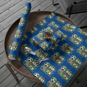 Soccer Football Lover Wrapping Paper Roll USA Canada Mexico Pride 26 TS11 Blue Print Your Wear