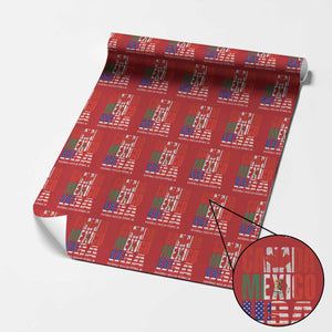 Soccer Lover Wrapping Paper Roll Canada Mexico USA Pride Football Futbol 2026 TS11 Red Print Your Wear