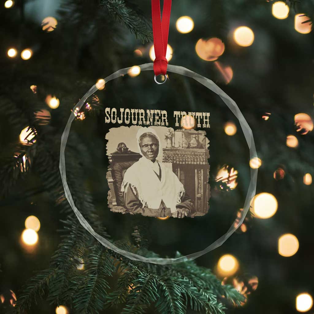 Sojourner Truth Crystal Glass Ornament African American Historical Hero TS14 Print Your Wear