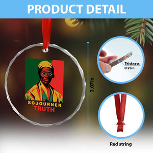 Sojourner Truth Crystal Glass Ornament Black History Month TS14 Print Your Wear