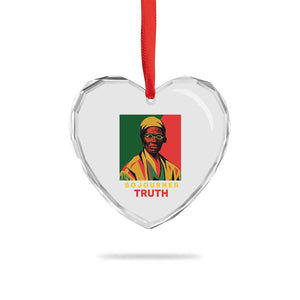 Sojourner Truth Heart Crystal Glass Ornament Black History Month TS14 Print Your Wear