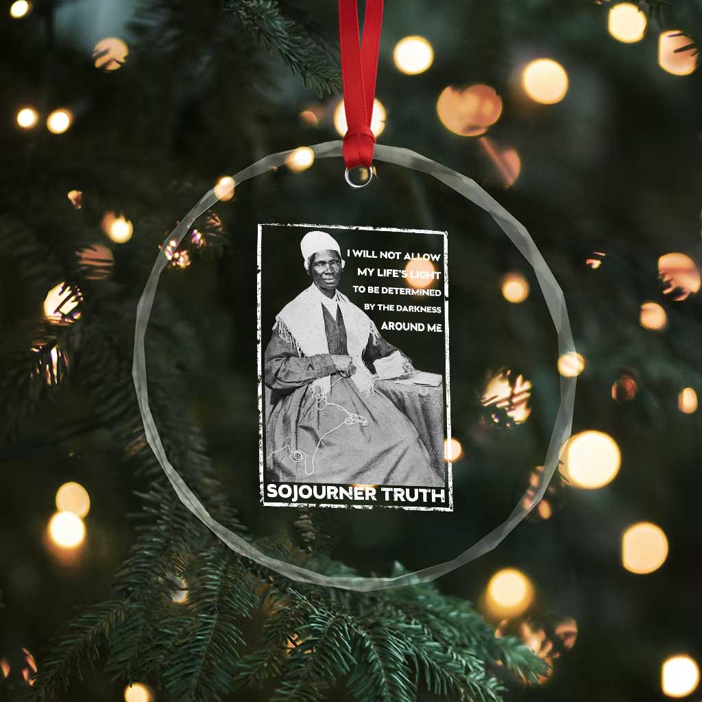 Sojourner Truth Quote Crystal Glass Ornament Black History Month Strong Woman TS14 Print Your Wear