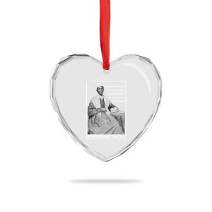 Sojourner Truth Quote Heart Crystal Glass Ornament Black History Month Strong Woman TS14 Print Your Wear
