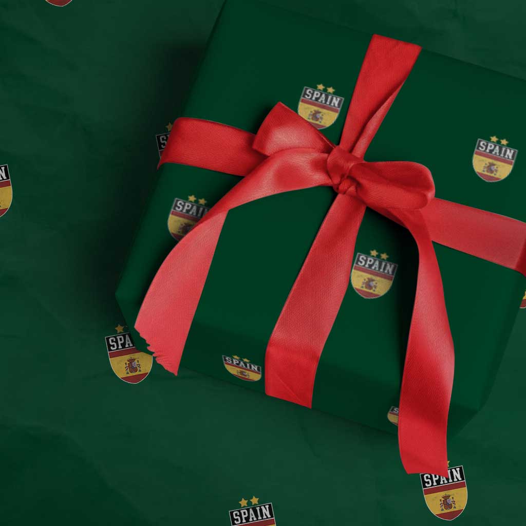 Spain 2nd Star Espana Football Crest Wrapping Paper Roll