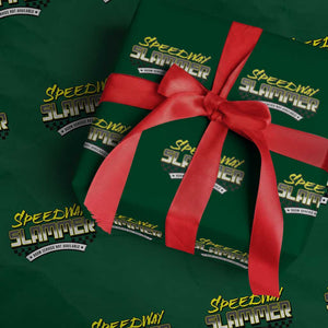 Speedway Slammer Indiana 2025 Wrapping Paper Roll TS02 Green Print Your Wear