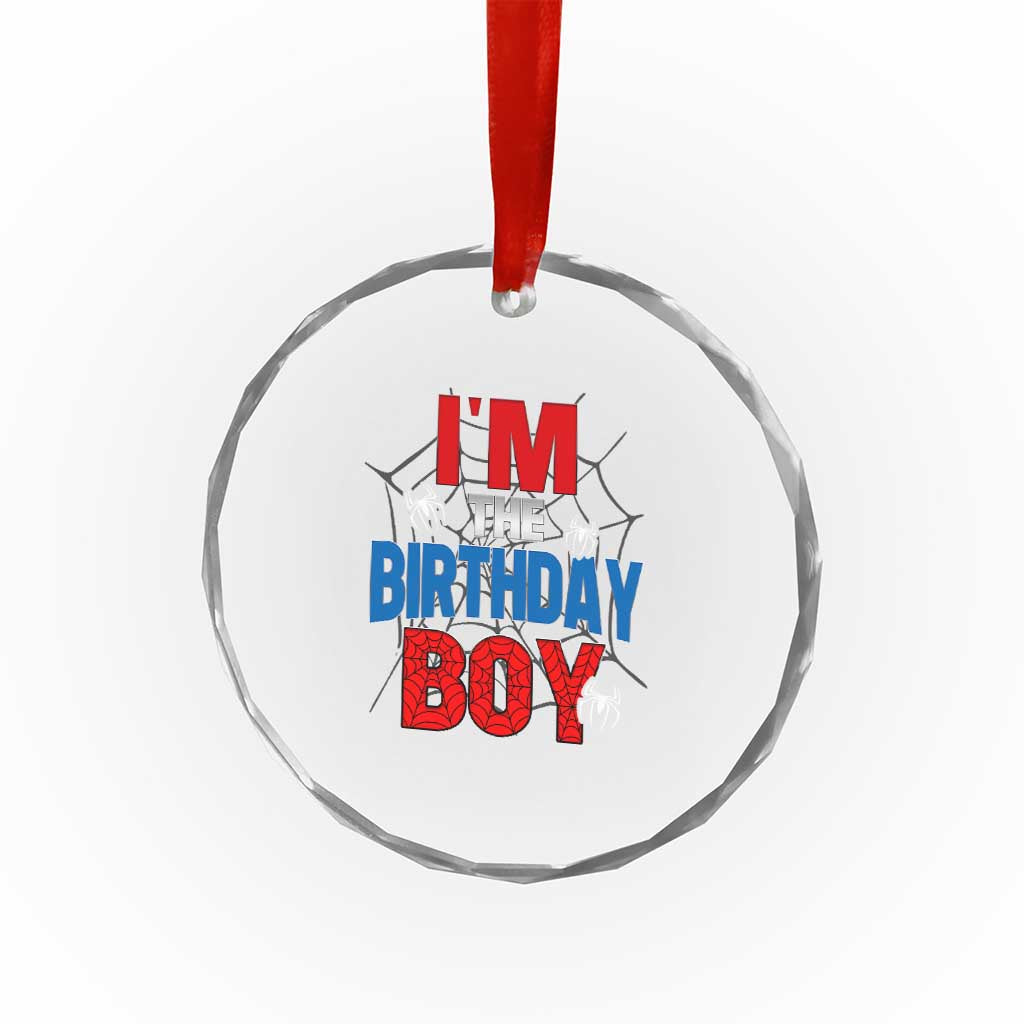 Spider Birthday Boy Crystal Glass Ornament Spiders Lover Bday Party TS02 Print Your Wear