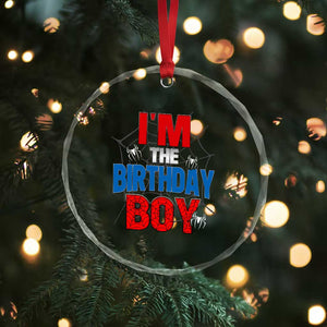 Spider Birthday Boy Crystal Glass Ornament Spiders Lover Bday Party TS02 Print Your Wear