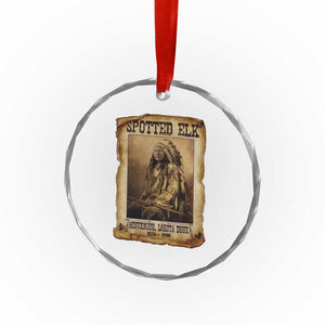 Spotted Elk Crystal Glass Ornament Lakota Sioux Miniconjou Chief Native American History TS10 Print Your Wear
