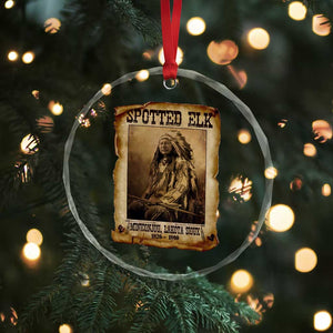 Spotted Elk Crystal Glass Ornament Lakota Sioux Miniconjou Chief Native American History - Print Your Wear