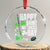 St. Patrick's Day Ice Hockey Crystal Glass Ornament Happy Saint Hat Trick's Lucky Shamrocks - Print Your Wear