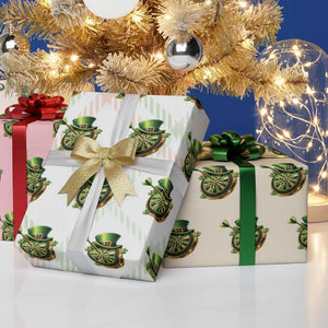 St Patricks Day Irish Darts Board Celebration Gift Wrapping Paper Roll TS12 Print Your Wear