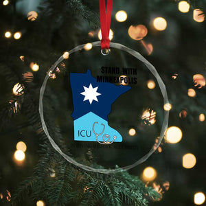 Stand With Minneapolis Crystal Glass Ornament In Loving Memory Of Alex TS12 Print Your Wear