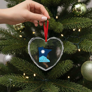 Stand With Minneapolis Heart Crystal Glass Ornament In Loving Memory Of Alex TS12 Print Your Wear