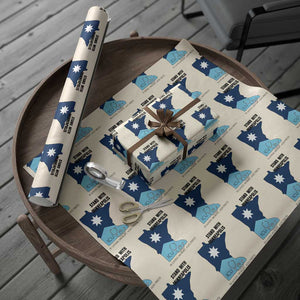 Stand With Minneapolis Wrapping Paper Roll In Loving Memory Of Alex TS12 Beige Print Your Wear
