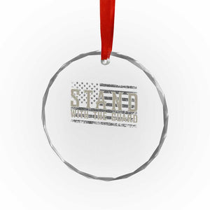 Stand With The Guard Crystal Glass Ornament DC Guardsmen TS14 Print Your Wear