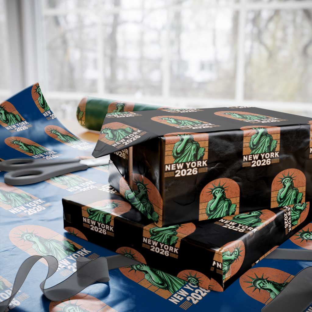 Statue Of Liberty Hoops Wrapping Paper Roll New York Pride 2026