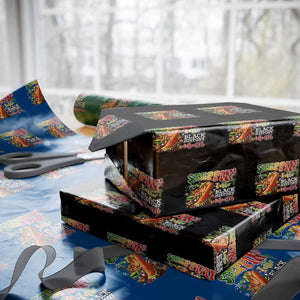 Steppin' Into Black History Month Wrapping Paper Roll African American Month Proud Melanin TS11 Black Print Your Wear