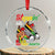 Stepping Into Black History Month Crystal Glass Ornament Black Girls Sneakers - Print Your Wear