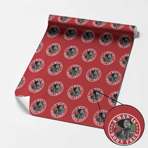 Stokely Carmichael Wrapping Paper Roll A Man Is Born Free Kwame Ture Civil Rights Leader TS11 Red Print Your Wear