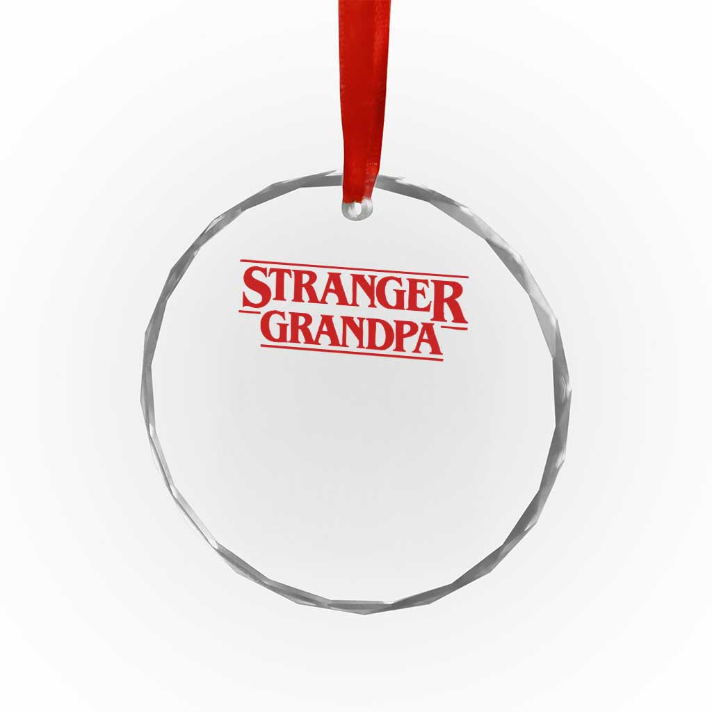 Stranger Grandpa Crystal Glass Ornament Funny Grandfather Movie Gift TS11 Print Your Wear