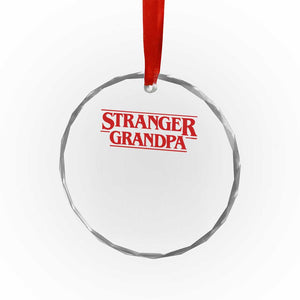 Stranger Grandpa Crystal Glass Ornament Funny Grandfather Movie Gift TS11 Print Your Wear