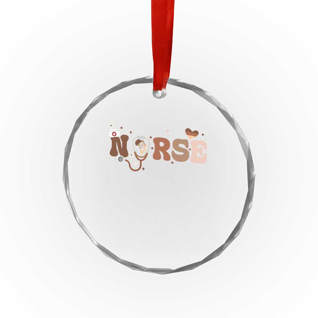 Strong Black Nurse Crystal Glass Ornament African American Healthcare Hero Gift TS12 Print Your Wear