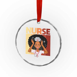 Strong Black Nurse Crystal Glass Ornament Black History Medical Professional Gift TS12 Print Your Wear