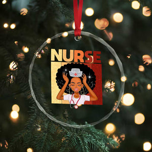 Strong Black Nurse Crystal Glass Ornament Black History Medical Professional Gift TS12 Print Your Wear