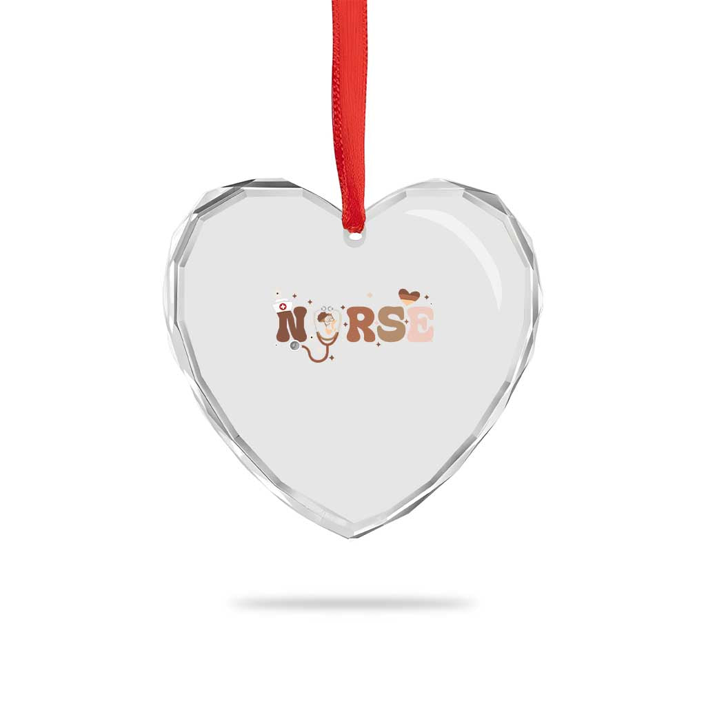 Strong Black Nurse Heart Crystal Glass Ornament African American Healthcare Hero Gift TS12 Print Your Wear