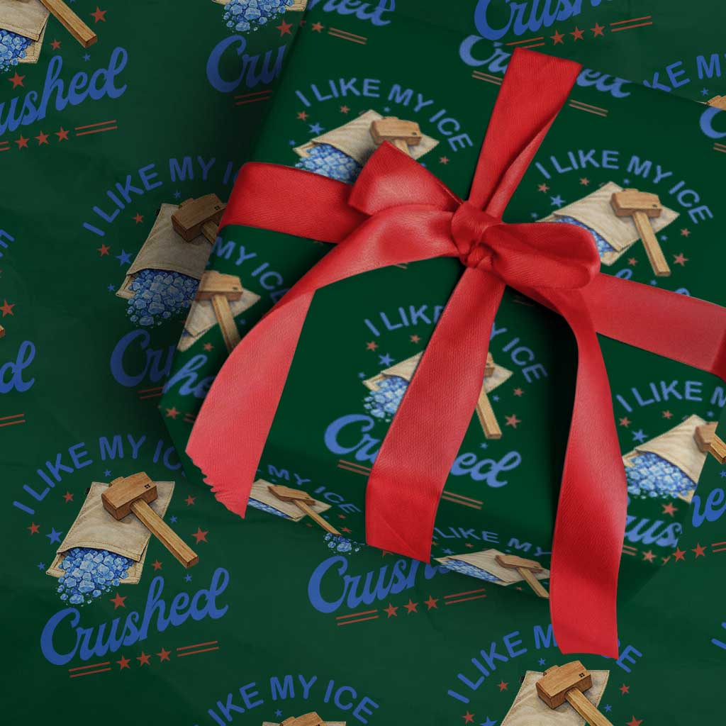 Subtle Abolish ICE Wrapping Paper Roll Funny Vintage I Like My Ice Crushed TS10 White Print Your Wear