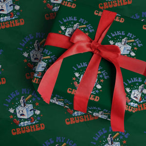 Subtle Abolish ICE Wrapping Paper Roll Vintage I Like My Ice Crushed TS10 White Print Your Wear