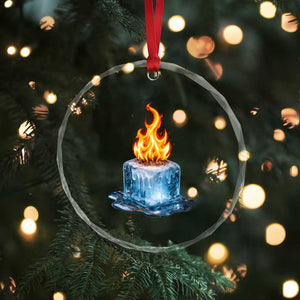 Subtle Anti Ice Crystal Glass Ornament Ice Melting Satire Political Humor TS10 Print Your Wear