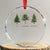 Subtle FDT Crystal Glass Ornament Nature Tee National Park TS10 Transparent Glass 3'' Circle Print Your Wear